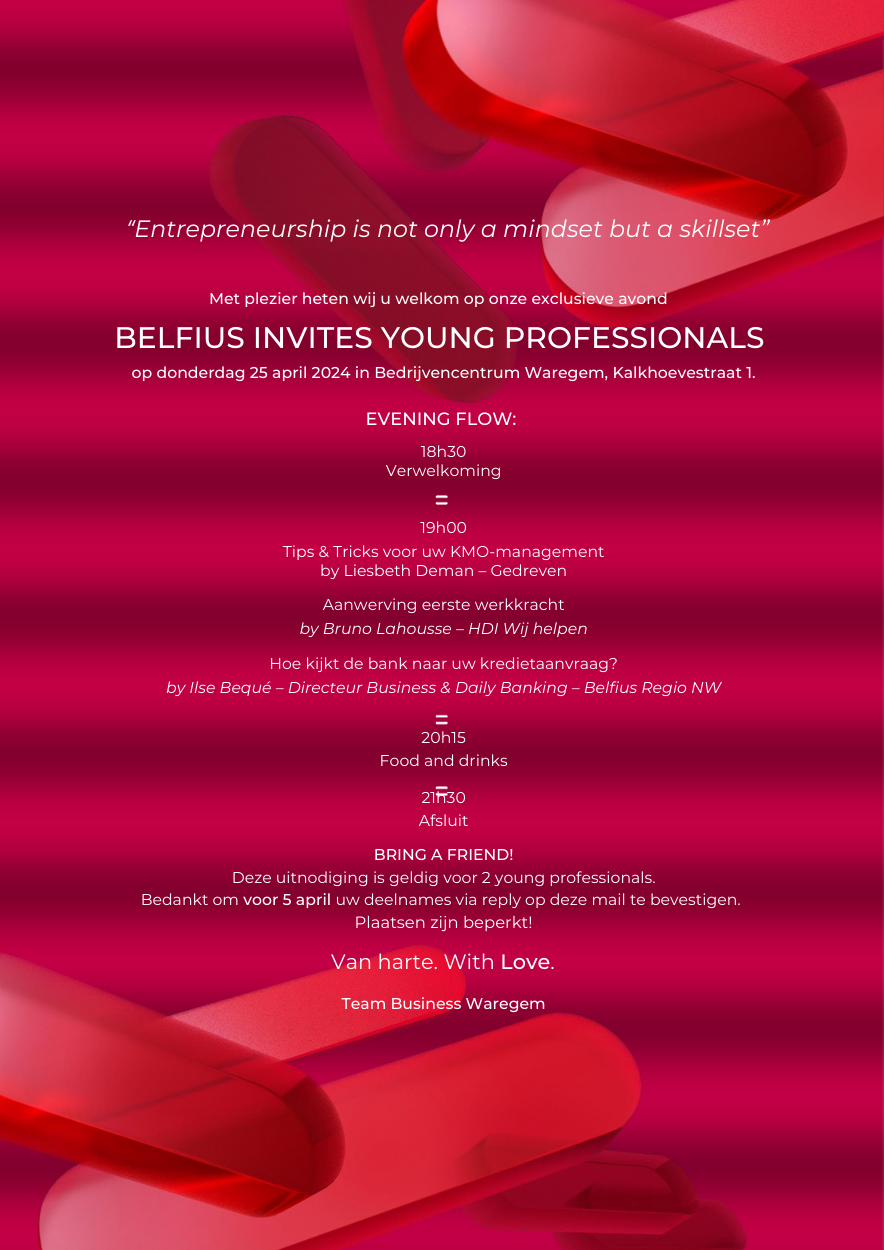 Belfius invites young professionals pdf